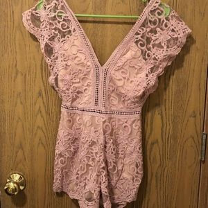 Light pink romper